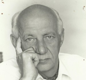 an archive photo of Ernst Westphal, professor of African languages at UCT from 1962 to 1984.